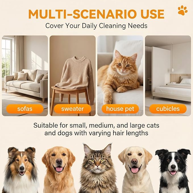 Electrostatic Pet Hair Removal Gloves for Cats & Dogs–Upgraded Reusable Magic Brush Tool for Quick Wiping on Couch,Carpet,Laundry,Car Seat & Pet Beds(3PC,Black)