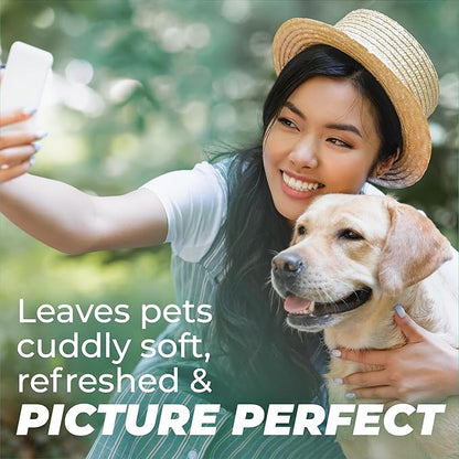 TropiClean Pure Odor Control Dog Shampoo, Perfect Deodorizing Dog Shampoo for Smelly Dogs, Tropical Papaya Scent, Made in USA, Puppy Safe, 22 oz.