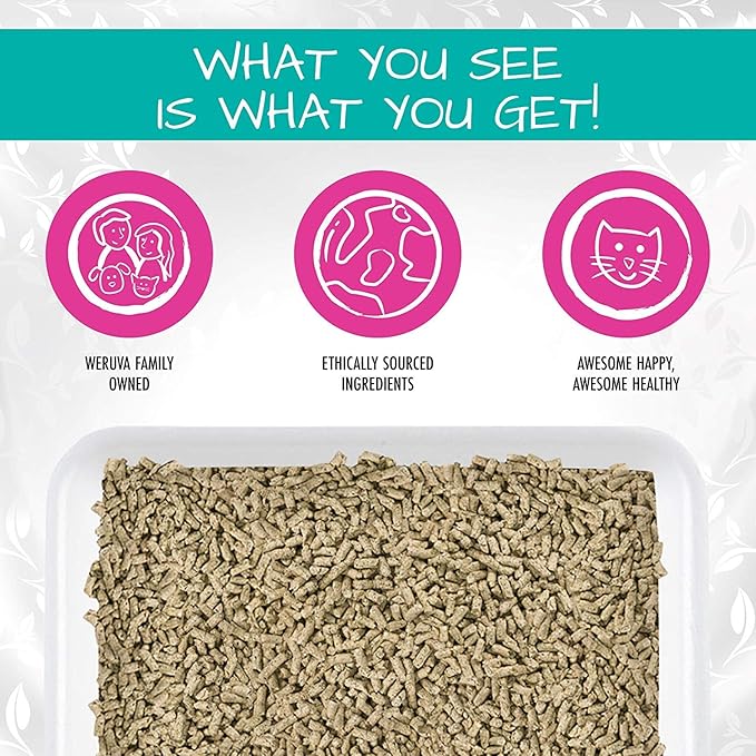 Weruva It's Potty Time Cat Litter and Pelleted Litter Scoop, 11.7 Pounds