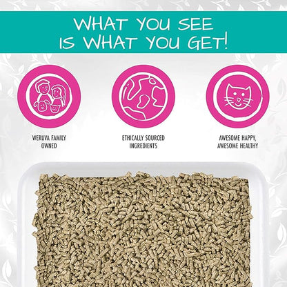 Weruva It's Potty Time Cat Litter and Pelleted Litter Scoop, 11.7 Pounds