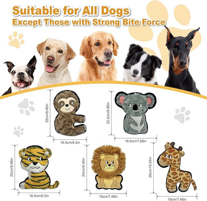Yellow Lion Plush Squeaky Dog Toy for Chewers Puppy Teething Chew Toy Cute Soft Funny Durable Stuffed Animal Interactive Fetch Dog Toy for Small Medium Large Dogs Toy Gift 24cm/9.45in