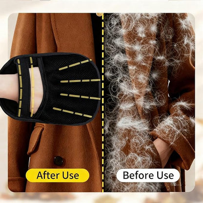 2 Pack Pet Hair Removal Glove Magic Brush - Pet Hair Remover for Cats & Dogs - Tool for Laundry, Couch, Carpet - Magic Brush Pet Hair Remover Tool