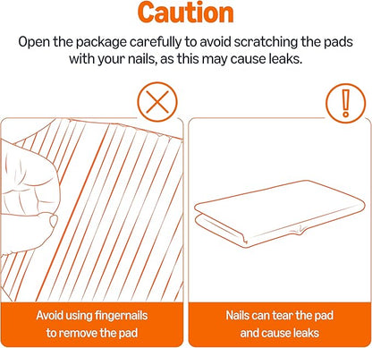 Amazon Basics Puppy Pads, Heavy Duty with 5-Layer Leak-Proof Design, Quick-Dry Surface, Built-In Attractant Potty Pads for Dogs, X-Large, 34 x 28 in., 10-Count
