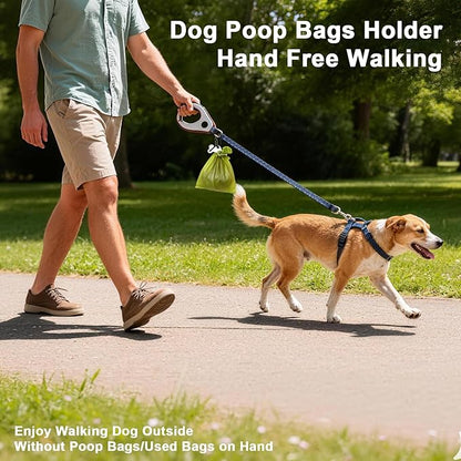 4PCS Dog Poop Bag Holder, Waste Bag Holder, Dog Poop Bag Carrier, Hand Free Holder, Metal Holder