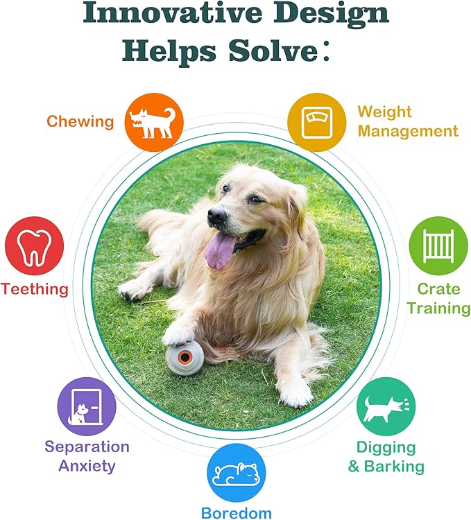 Multi-Functional Interactive Dog Toys for Aggressive Chewers, Indestructible Dog Toys for Medium/Large Breeds,Frozen Dog Treat Dispenser to Keep Them Busy,Reduces Anxiety(Pack of 2)