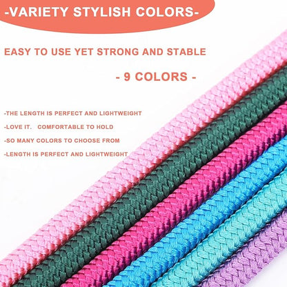 Slip Leads for Dogs Puppy Leash Comfortable 6 FT Heavy Duty Loop Leash No Pull Pet Training Leash 6 Colors Classic Dog Leash for Small Medium Dogs Orange