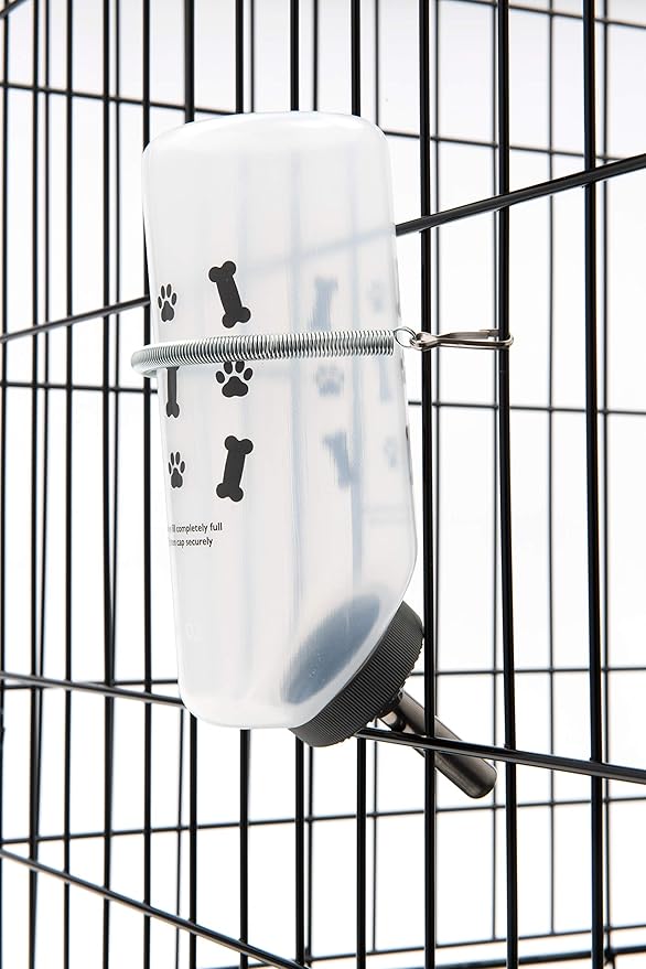 Lixit Water Bottles for Small Dogs (16oz Bones), Clear (SDW16 Bones)