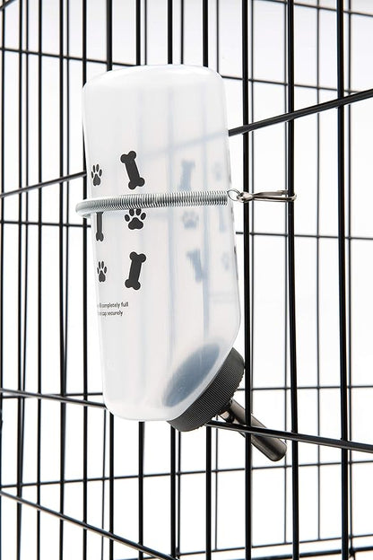 Lixit Water Bottles for Small Dogs (16oz Bones), Clear (SDW16 Bones)