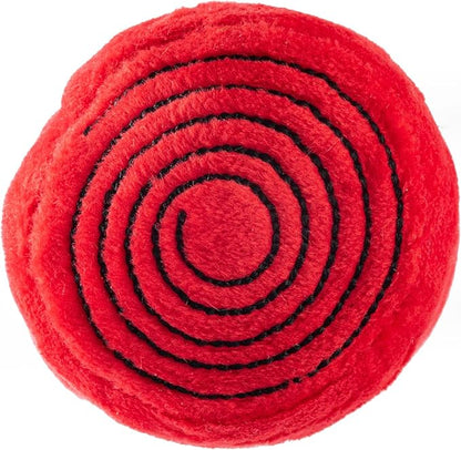 Haute Diggity Dog Chewlulemon Yoga Mat, Plush Designer Dog Toys with Interactive Squeaker, Stimulating Pet Enrichment, Machine-Washable & Safe Materials for All Breeds, One Size