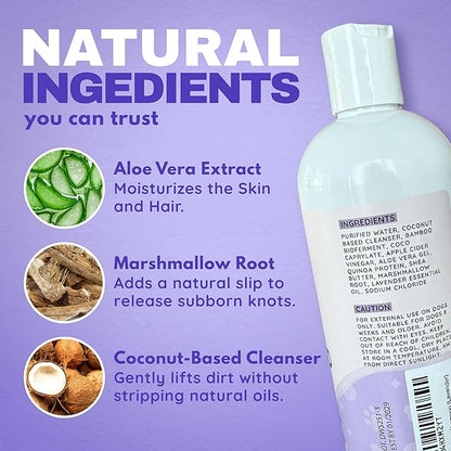 Dog Shampoo and Conditioner for Doodle - All Natural Dog Shampoo for Smelly Dogs, Sensitive Skin Pet Shampoo for Dogs, Goldendoodle, Doodles, Poodle, Puppy Shampoo and Conditioner - Dog Soap