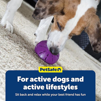 PetSafe Busy Buddy Twist'n Treat - BPA-Free Adjustable Meal Dispenser & Training Toy - Interactive Enrichment for Hard Chewers - Compatible with Hard & Smearable Treats - Helps Clean Teeth - Small