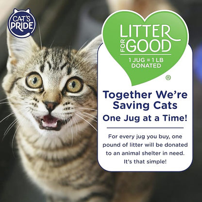 Cat's Pride Premium Lightweight Clumping Litter: Complete Care - Up to 10 Days of Powerful Odor Control - Hypoallergenic - Multi-Cat, Unscented, 10 Pounds (Pack of 2)