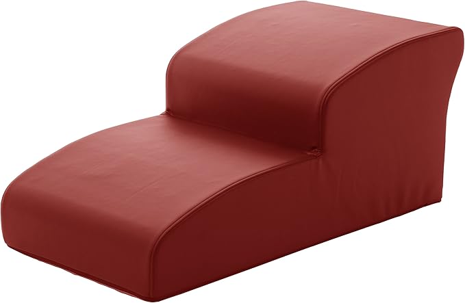 Cellutane Dog Step, 2 Tiers, PVC Red