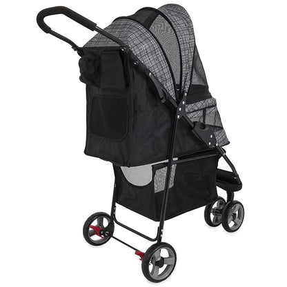 Gen7 Pet Starry Night Gray Regal Plus Pet Stroller, One Size (G2320SN)