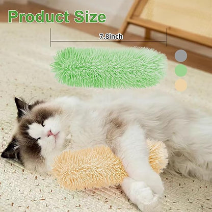 Rishoesu 3 Pcs Interactive Cat Toys Cat Pillows, Soft and Durable Crinkle Sound Catnip Toys, for Indoor Cats Funny Kitten Toys Exercise