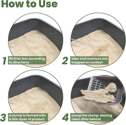 almo nature Cat Litter 2,27 Kg/5 lb (76) (Pack of 4)