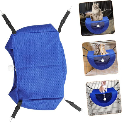 Creative Cat Hammock Bed Multi-Functional Hanging Nest for Cats and Pets Breathable Mesh Design Comfortable for Indoor Use