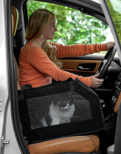 Pet Gear Signature Pet Safety Carrier and Car Seat for Small Dogs & Cats