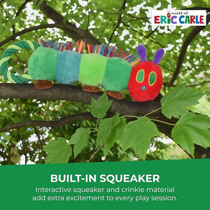 Multipet Eric Carle Very Hungry Caterpillar Rope Tug 24" Dog Toy