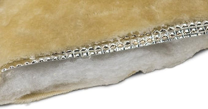 Furhaven ThermaNAP Self-Warming Cat Bed for Indoor Cats & Small Dogs, Washable & Reflects Body Heat - Quilted Faux Fur Reflective Bed Mat - Leopard, Small (Pack of 2)