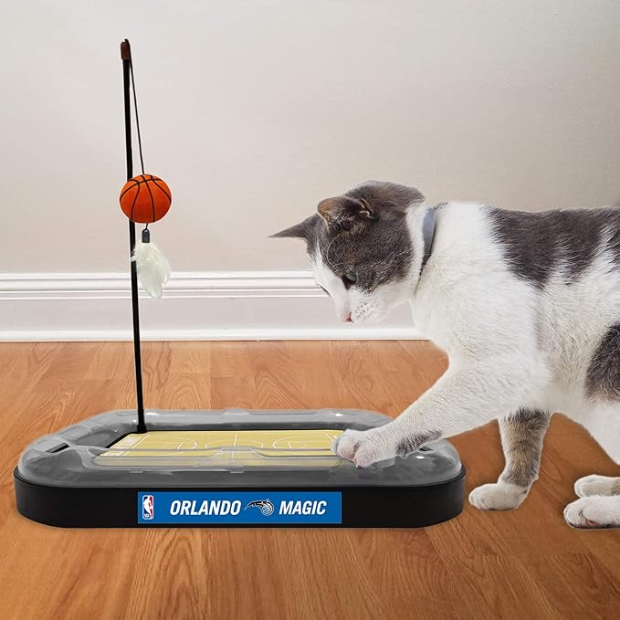 Orlando Magic Basketball Cat Scratcher Toy