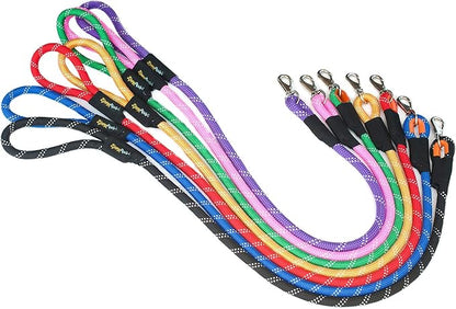 ZippyPaws Zp338 Climbers Rope Leash Original 6 Ft - Purple Dog Lead