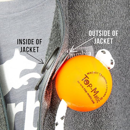 Magnetic Training Ball – 2.5" Diameter, Earth Magnet Reward Tool for Professional Dog Trainers, Works with Magnetic Training Systems