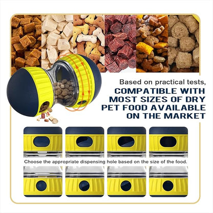 Large Size Dog Enrichment Toy for Medium/Small Dogs Treat Dispenser Ball, Puppy Food Dispensing Toys & Puzzles Slow Feeder & Mental Stimulation,Ultimate Boredom Buster