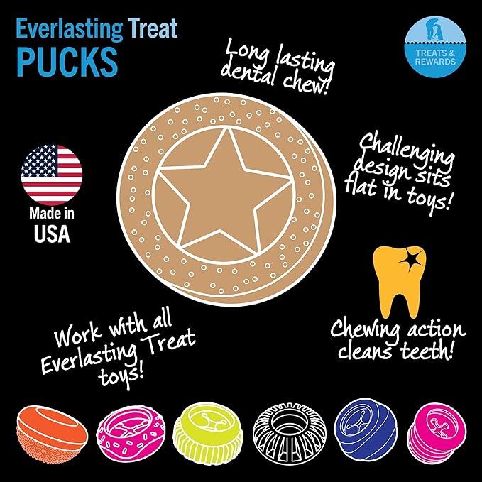 Starmark Everlasting Treat Puck Dental Chew for Medium Dogs