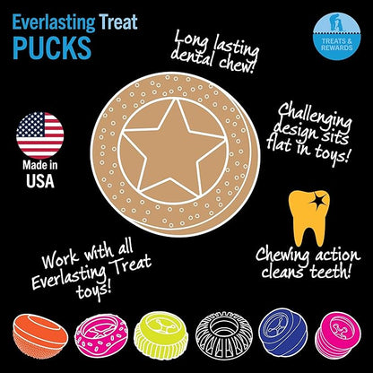 Starmark Everlasting Treat Puck Dental Chew for Medium Dogs