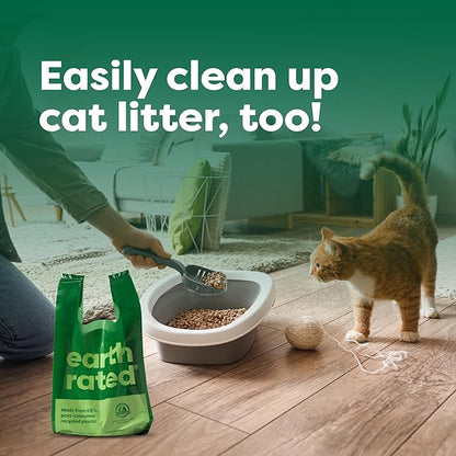 Earth Rated Dog Poop Bags with Handles, Extra Wide, Easy Tie and Guaranteed Leakproof, Unscented, 120 Handle Bags