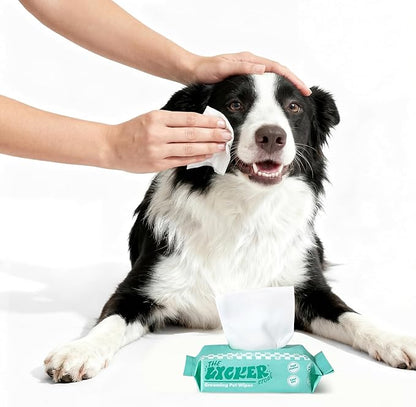 PWP1008A-6SET Mini Dog Body Wipes, Hypoallergenic Pet Grooming Wipes with Aloe Vera, Chamomile & Shea Butter, for Paws, Face & Body, Cleaning & Hydrating, 288 Count (6 Bags)