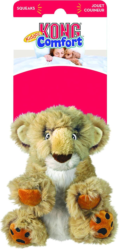KONG Comfort Kiddos Lion Dog Toy, Large