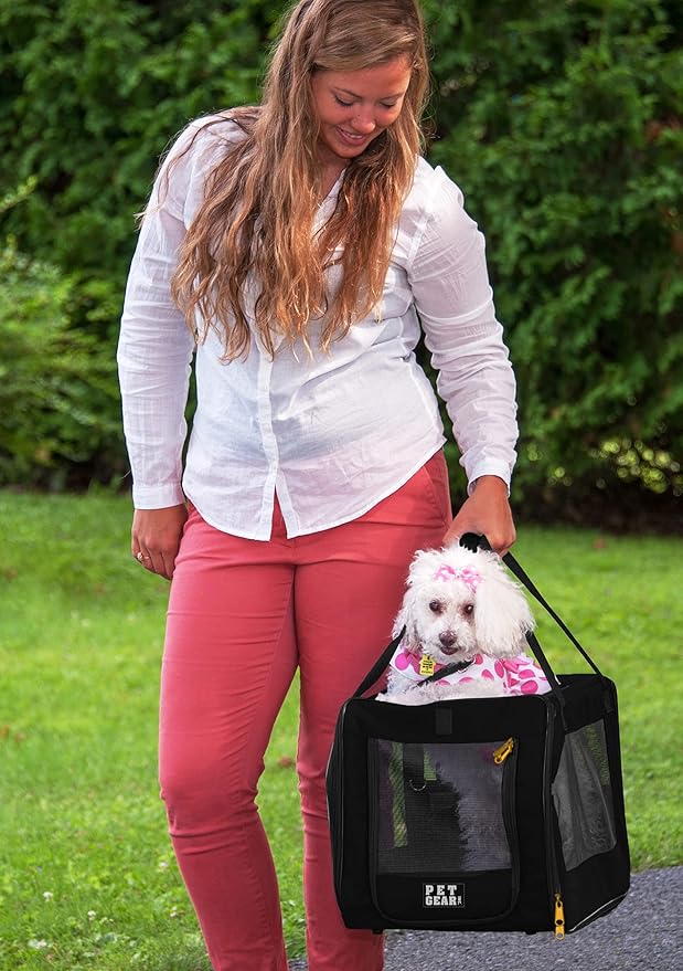 Pet Gear Signature Pet Safety Carrier and Car Seat for Small Dogs & Cats
