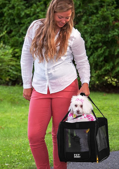 Pet Gear Signature Pet Safety Carrier and Car Seat for Small Dogs & Cats