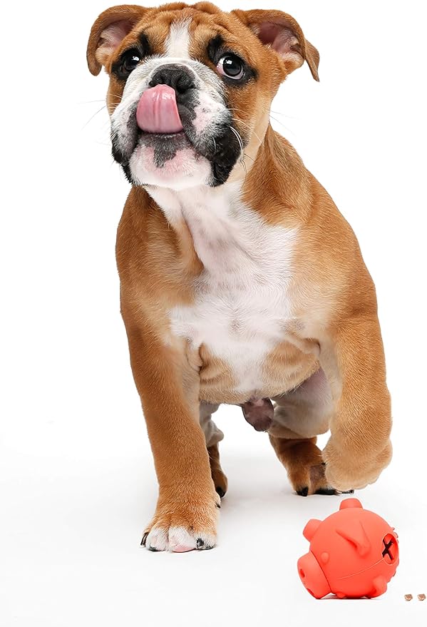 Hartz Tuff Stuff Treat Hogging Piglet Dog Toy Treat Dispenser for Dogs, 1 Count
