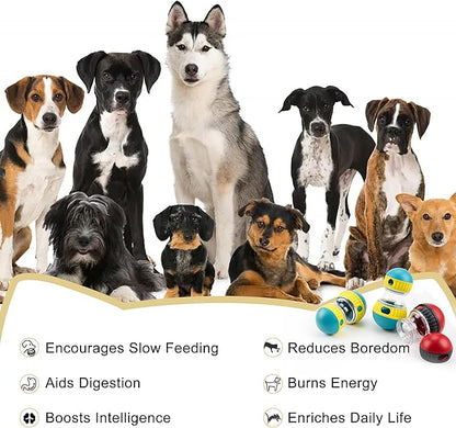 DF DUALFERV Dog Puzzles, 3 Pack Puzzle Toys for Dogs for Cognitive Enrichment and Mental Stimulation, Training Toy with Adjustable Openings, Promotes Digestive Health, Combines Feeding and Play