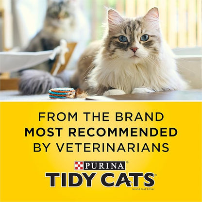 Purina Tidy Cats Tidy Care Alert Cat Health Monitoring Non Clumping Cat Litter with Silica Crystals - 8 Pound (Pack of 2)