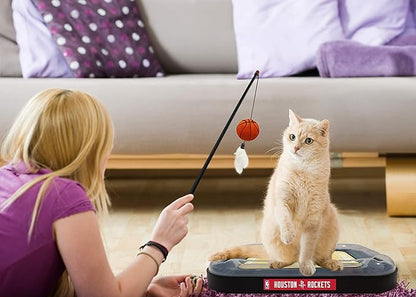 Houston Rockets Basketball Cat Scratcher Toy