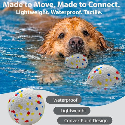 Dog Toy Balls, 2.3 Inch ETPU Material, Replacement Balls for Automatic Ball Launcher Machine, Perfect for Small & Medium Dogs, Perfect for 2.3 Inch Automatic Launcher