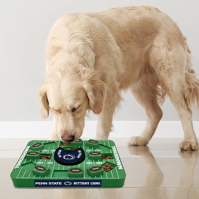 Pets First Penn State Large Puzzle Toy - Interactive Dog Treat & Slow Feeding Toy