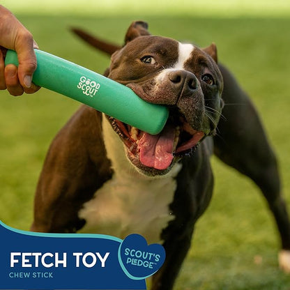 Good Scout Chew Stick - Aggressive Chew Toy for Puppies & Adult Dogs, No Stuffing for Medium & Large Dogs