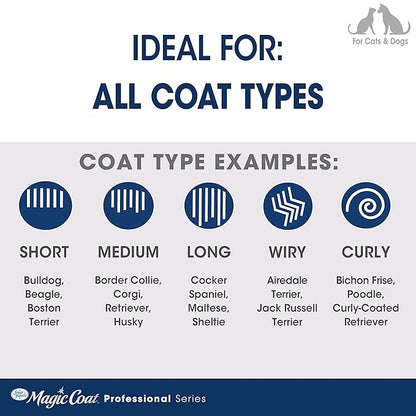 Four Paws Magic Coat Professional Series Grooming Brushes for Dogs & Cats, Trimmers, Nail Clippers & Brushes, Suitable for All Breeds and Coat Types