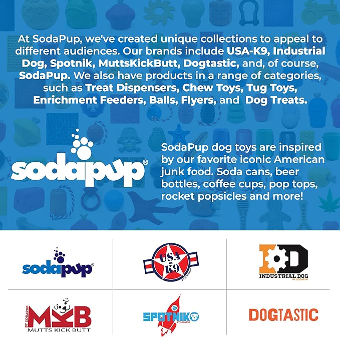 SodaPup Surf eMat – Durable Enrichment Feeder Made in USA from Non-Toxic, Pet-Safe, Food Safe Rubber for Mental Stimulation, Avoiding Overfeeding, Fresh Breath, Digestive Health, & More