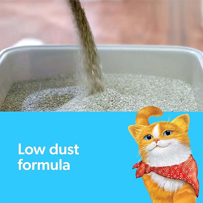 Fresh Step Extreme Clumping Litter with Febreze Freshness,Mountain Spring Scent Clumping Cat Litter with Guaranteed Odor Control,14 lb. Box,(Pack of 2)