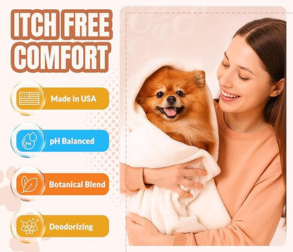 ALFIE'S CHOICE Puppy Shampoo and Conditioner Set | 16 fl oz Each | Gentle Formula for Sensitive & Itchy Skin | Panthenol & Sodium PCA | for Puppies, Adults & All Breeds | Made in USA