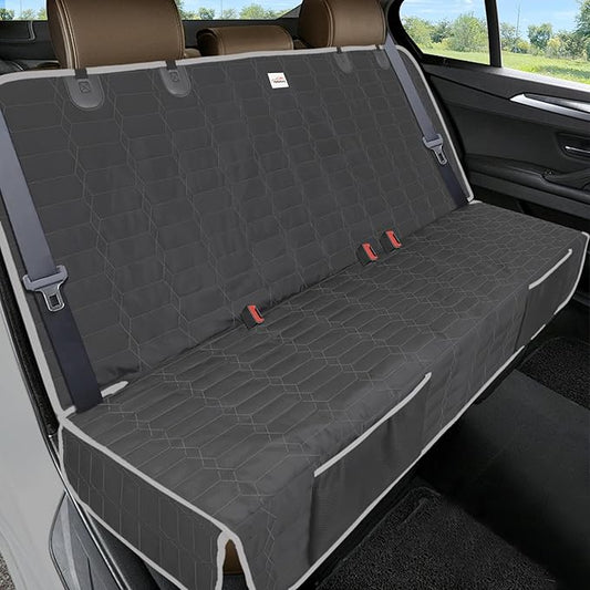 Reliadura Relidura Bench Seat Cover for SUV Waterproof Seat Covers for Dogs in Car Non-Slip Dog Car Seat Cover for Back Seat Heavy Duty Protector for Suvs Rear Seat Covers for SUVs