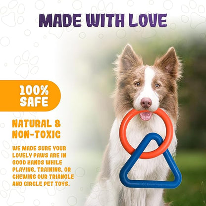 Tug of War Dog Toy – Interactive Toy for Aggressive Chewers, Puppy Teething, Dog Toys to Keep Them Busy