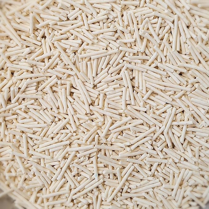 EcoLeo Plant-Based Cat Litter – Eco-Friendly, Dust-Free, Clumping, Unscented, Odor Control, Low Tracking Micro Pellets, Natural Litter for Multi-Cat Homes