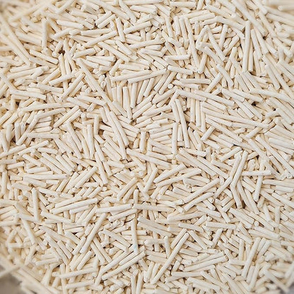 EcoLeo Plant-Based Cat Litter – Eco-Friendly, Dust-Free, Clumping, Unscented, Odor Control, Low Tracking Micro Pellets, Natural Litter for Multi-Cat Homes